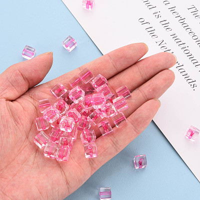 Transparent Acrylic Beads TACR-S154-12A-82-1