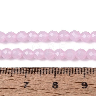 Imitation Jade Glass Beads Strands GLAA-T028-4mm-11E-1