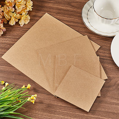 CRASPIRE 4Pcs 4 Sizes MDF Boards AJEW-CP0007-60A-1