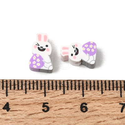 Easter Handmade Polymer Clay Beads CLAY-A006-01B-1