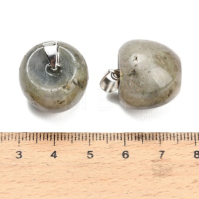 Natural Labradorite Pendants GG-K002-15L-1