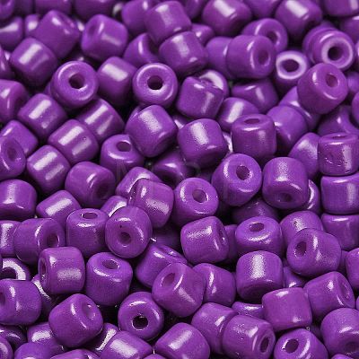 Baking Paint Pearlized Glass Seed Beads SEED-C001-04A-18-1