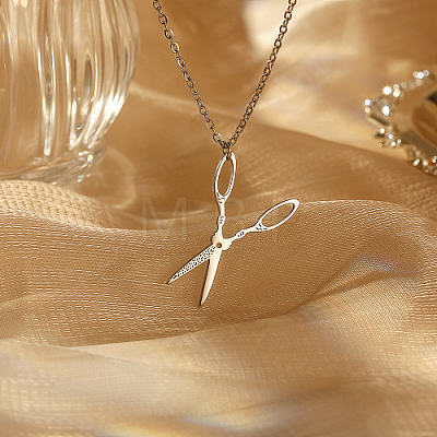 Stainless Steel Pendant Necklaces HZ8690-2-1