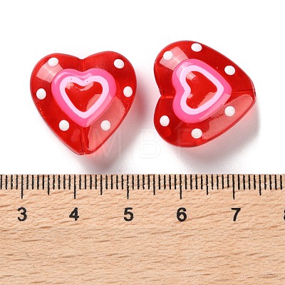 Transparent Glass Enamel Beads LAMP-S068-04A-1