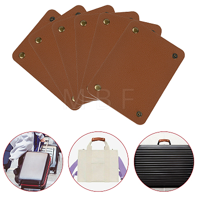 Gorgecraft 2Pcs PU Imitation Leather Bag Strap Protective Jacket FIND-GF0001-62B-1