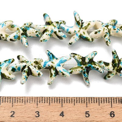 Synthetic Turquoise Beads Strands TURQ-F020-A04-1