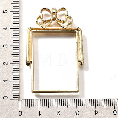 Alloy Open Back Bezel Pendants PALLOY-I223-10LG-1