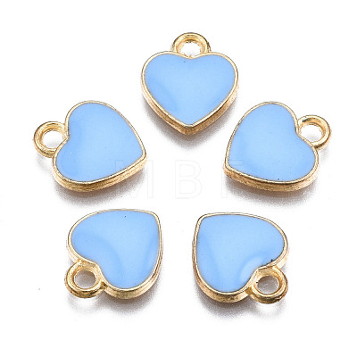 Alloy Enamel Charms ENAM-S121-041D-1