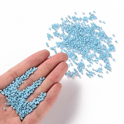 Opaque Glass Seed Beads SEED-S023-01B-03-1