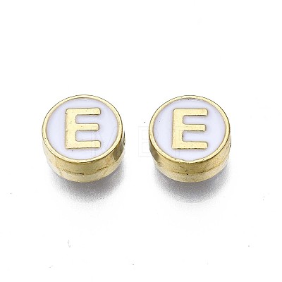 Alloy Enamel Beads ENAM-N052-006-01E-RS-1