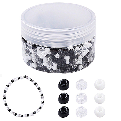 120G Glass Seed Beads SEED-YW0002-71G-1