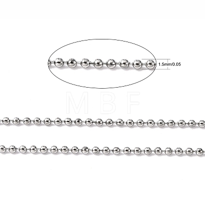 304 Stainless Steel Ball Chains CHS-D005-CHS-1