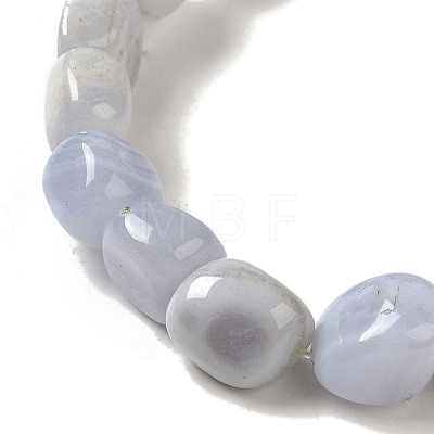 Natural Blue Lace Agate Beads Strands G-NH0017-B05-01-1