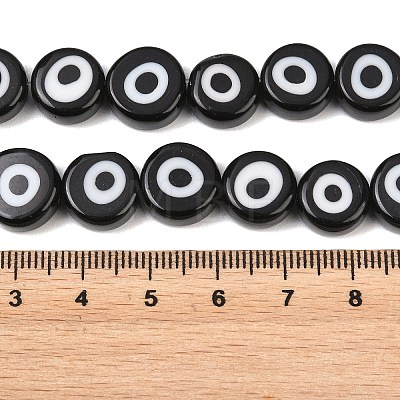 Handmade Evil Eye Lampwork Beads LAMP-C028-02G-1