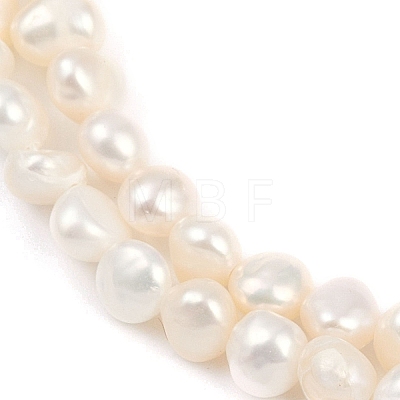 Natural Cultured Freshwater Pearl Beads Strands PEAR-P064-19D-05A-1