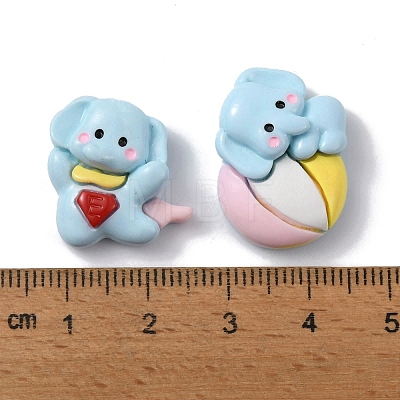Opaque Resin Decoden Cabochons CRES-P030-F-1