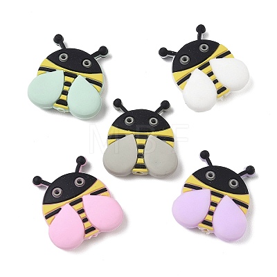 Food Grade Eco-Friendly Silicone Focal Beads SIL-L008-01-1