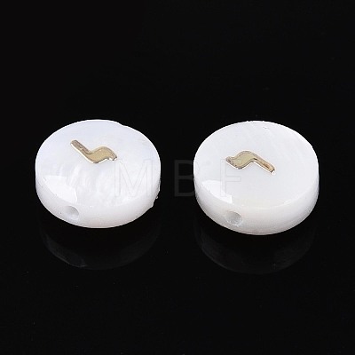 Natural Freshwater Shell Beads BSHE-ZX007-03H-1