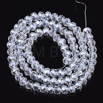 Electroplate Glass Beads Strands EGLA-A044-T6mm-A19-1