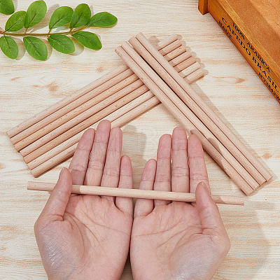 Wood Craft Sticks WOOD-WH0125-11E-1