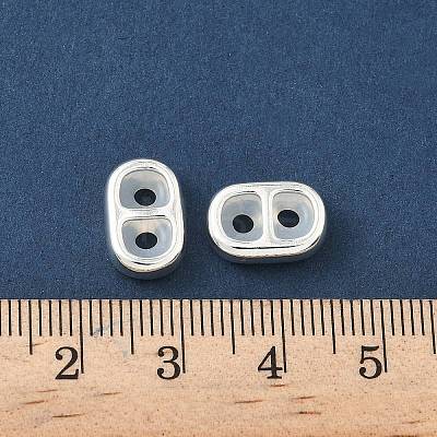 Brass Silicone Slide Charms KK-C099-06B-S-1