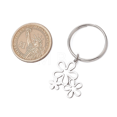 201 Stainless Steel Keychain KEYC-JKC01184-03-1