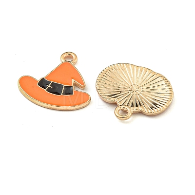 Halloween Theme Alloy Enamel Pendants FIND-U010-01-1