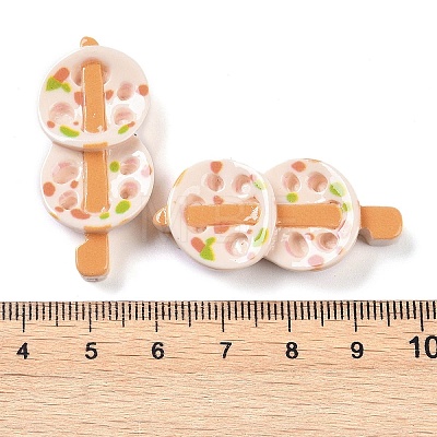 Opaque Resin Imitation Food Decoden Cabochons CRES-O002-02D-1