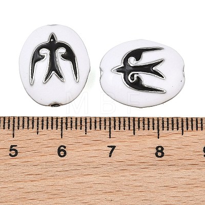 Brass Enamel Beads KK-CBA7BFE-01P-01-1
