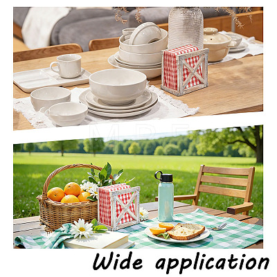 2Pcs Rectangle Wood Napkin Holder AJEW-GO0004-92A-1
