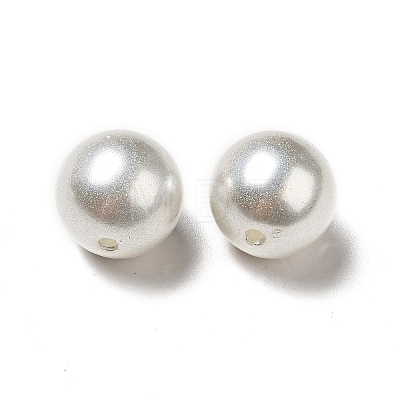 ABS Plastic Imitation Pearl Beads SACR-A001-02A-1