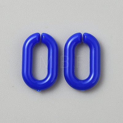 Opaque Acrylic Linking Rings SACR-WH0001-37M-1