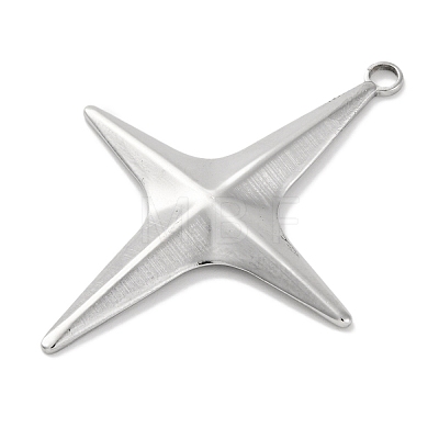 Anti-Tarnish 304 Stainless Steel Pendants STAS-D194-07P-1