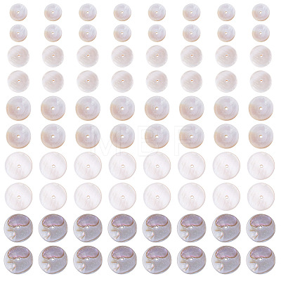 1 Strand 2 Styles Natural Freshwater Shell Beads Strands SHEL-TA0001-43-1