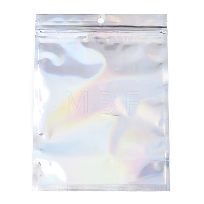 Rectangle Zip Lock Plastic Laser Bags OPP-YWC0001-15X22-1