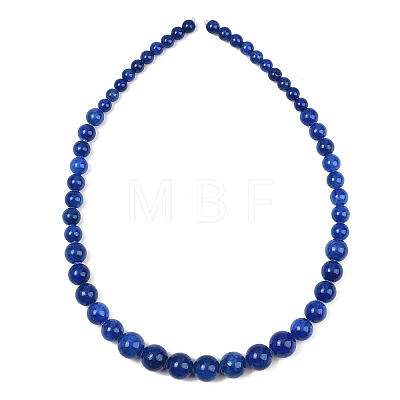 Natural Mashan Jade Graduated Beads Strands GG-CBA2AE1-A08-V-1