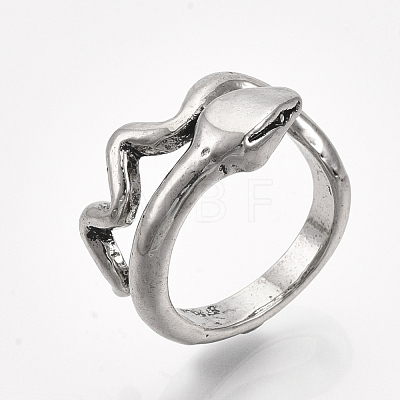 Alloy Cuff Finger Rings RJEW-T008-31AS-1