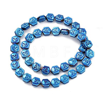 Electroplate Synthetic Non-magnetic Hematite Beads Strands G-I317-01A-1