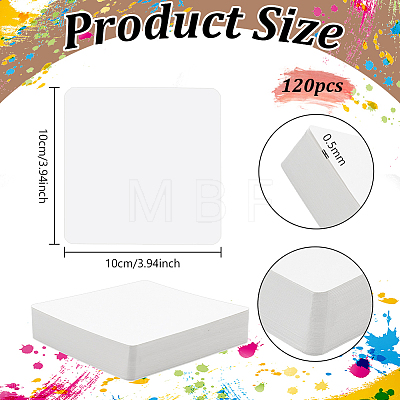 Square Paper Blank Greeting Cards DIY-NB0015-57C-1