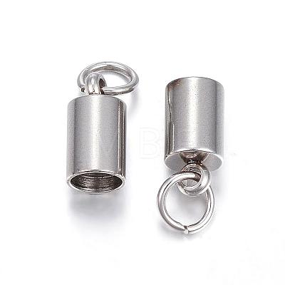201 Stainless Steel Cord Ends STAS-E120-01-4.2mm-1