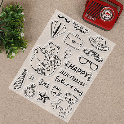 PVC Plastic Stamps DIY-WH0167-56-210-1