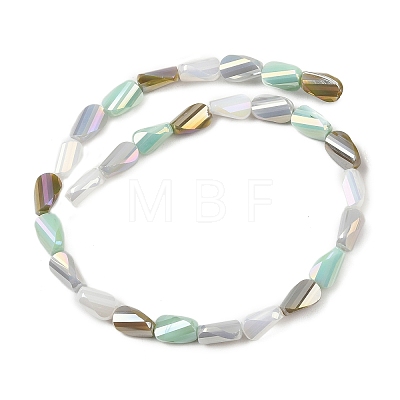 Electroplate Glass Beads Strands EGLA-P065-01A-09-1