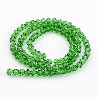 Transparent Glass Bead Strands GLAA-G013-6mm-54-1