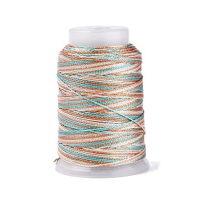 5 Rolls 9-Ply Braided Nylon Strings with Metallic Thread OCOR-Q062-01F-1