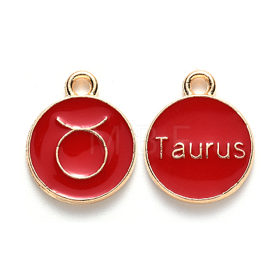 Alloy Enamel Pendants LS-X-ENAM-S124-01A-07C-1