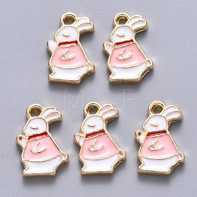 Alloy Enamel Charms ENAM-S121-119B-1