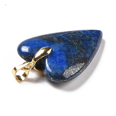 Natural Lapis Lazuli Pendants X-G-E570-01G-09-1