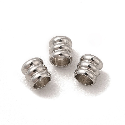 Non-Tarnish 201 Stainless Steel Beads STAS-M089-12P-1