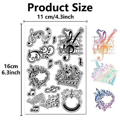 Custom PVC Plastic Clear Stamps DIY-WH0439-0279-1