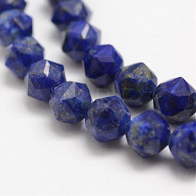 Natural Lapis Lazuli Beads Strands G-G682-41-6mm-1